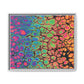 Bespattered Facade Neon Goodness Framed Canvas Art Print | 3 Frame Colors | Multiple Sizes