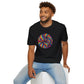 Bespattered Facade Rainbow Swirl Unisex Softstyle T-Shirt