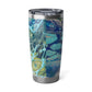 Bespattered Facade Sea Turtle Vagabond Spill-Resistant Lid Stainless-Steel Tumbler 20oz