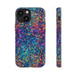 Bespattered Facade Party Time Rainbow Confetti Dots Tough Case