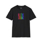 Bespattered Facade All the Colors Unisex Softstyle T-Shirt