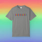 Bespattered Facade Rainbow Bubble Indoorsy Colorful Premium Unisex Comfort Colors Garment Dyed 100% Cotton T-Shirt