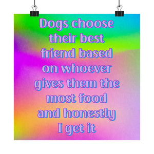 Bespattered Facade "Dog BFFs" Giclée Archival Matte Paper Prints