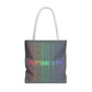 Bespattered Facade Everything is Fine Eco-Friendly Carryall Tote Bag