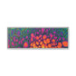 Bespattered Facade Neon Butterfly Framed Canvas Art Print | 3 Frame Colors | Multiple Sizes