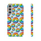 Bespattered Facade Rainbow Sprinkle Donut Slim Case