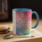 Bespattered Facade Treat Yourself Pastel Rainbow Mug | Three Colors | 11oz or 15oz