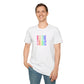 Bespattered Facade All the Colors Unisex Softstyle T-Shirt