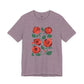 Red Roses Bella Canvas Unisex Jersey Short Sleeve Tee