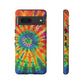 Bespattered Facade Rainbow Tie Dye Tough Case
