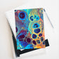 Bespattered Facade Intergalactic Rainbow Hardcover Notebook - Lined Pages