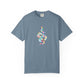 Bespattered Facade Rainbow Doodles Snake Premium Unisex Comfort Colors Garment Dyed 100% Cotton T-Shirt