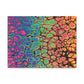 Bespattered Facade Neon Goodness Stretched Matte Canvas Art Prints | Multiple Sizes