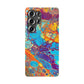 Bespattered Facade Space Worm Snap Case