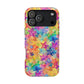 Bespattered Facade Rainbow Stars Impact-Resistant Case