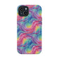 Bespattered Facade Rainbow Nebula Impact-Resistant Case