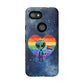 Bespattered Facade Rainbow Extraterrestrial Pride Tough Case