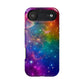 Bespattered Facade Rainbow Universe Impact-Resistant Case