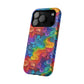 Bespattered Facade Rainbow Swirls MagSafe Tough Case