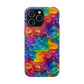Bespattered Facade Rainbow Swirls MagSafe Tough Case
