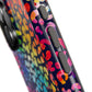 Bespattered Facade Rainbow Paint Splatter Leopard Impact-Resistant Case