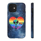 Bespattered Facade Rainbow Extraterrestrial Pride Tough Case
