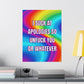 Bespattered Facade "I Suck at Apologies" Giclée Archival Matte Paper Prints
