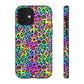 Bespattered Facade Candy Coated Neon Leopard Tough Case