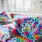 Bespattered Facade Colorful Animal Print Wrapping Paper | Three Sizes | Glossy or Matte