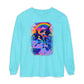 Bespattered Facade "Eat the Rich" Orcas 100% Cotton Comfort Colors Long-Sleeve Shirt