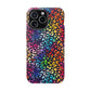 Bespattered Facade Rainbow Paint Splatter Leopard Impact-Resistant Case