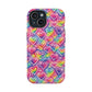 Bespattered Facade Rainbow Graffiti Hearts Impact-Resistant Case