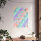 Bespattered Facade "Self Improvement" Pastel Rainbow Giclée Archival Matte Paper Prints