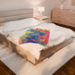 Bespattered Facade Unicorn Velveteen Plush Blanket | 3 Sizes