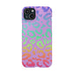 Bespattered Facade Rainbow Leopard Slim Case