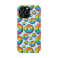 Bespattered Facade Rainbow Sprinkle Donut Slim Case