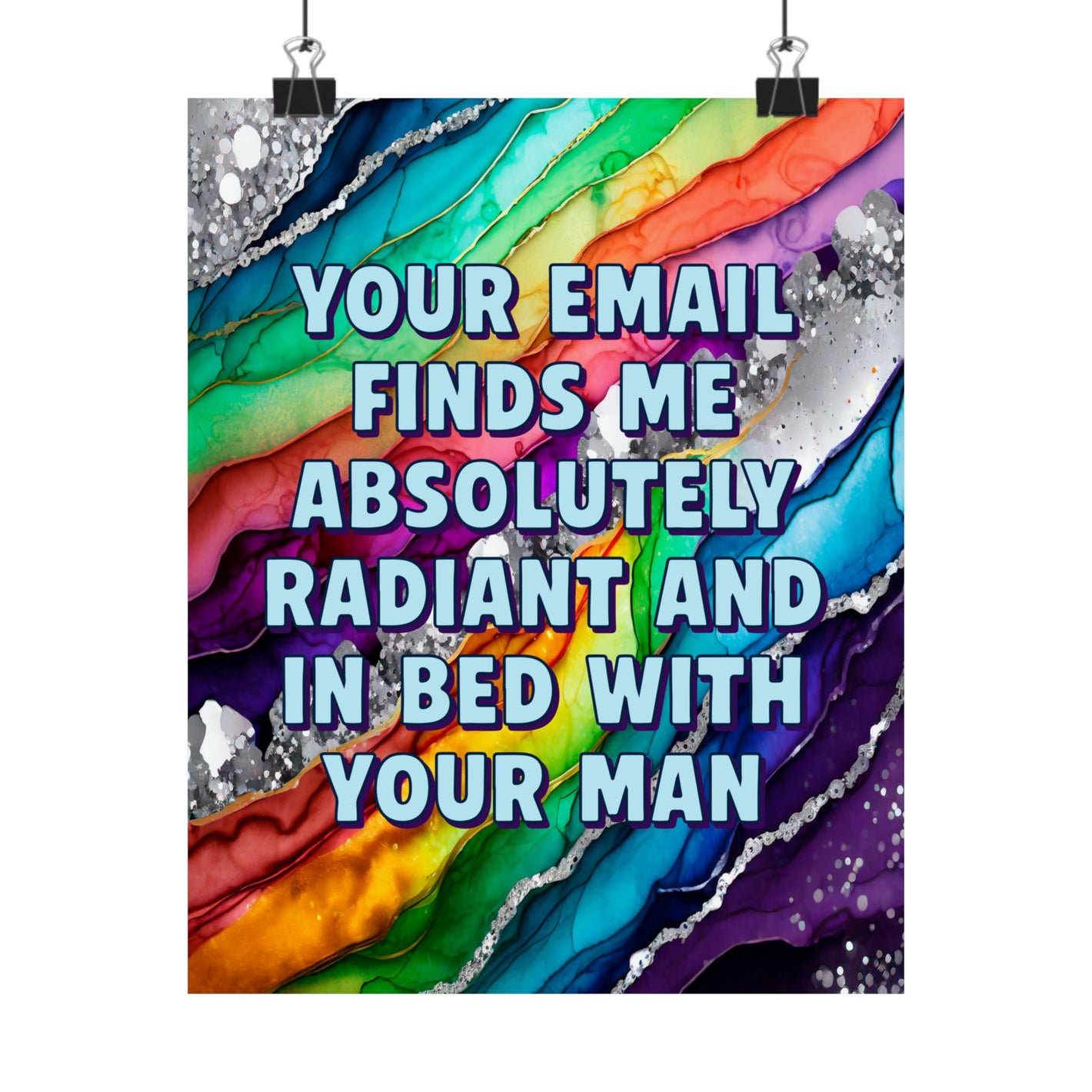Bespattered Facade "Your Email Finds Me..." Giclée Archival Matte Paper Prints