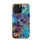 Bespattered Facade Intergalactic Rainbow Impact-Resistant Case