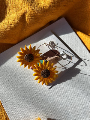 Sunflower Hoops