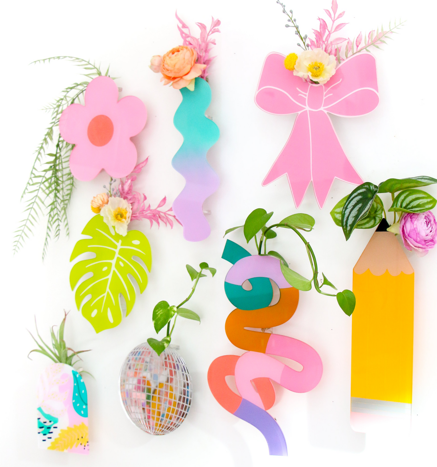 Even More Patterned propagation planters