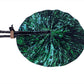 African Wax Print Fan, Handmade in Ghana