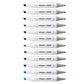Double-Ended Alcohol Markers 12 Landscape Colors