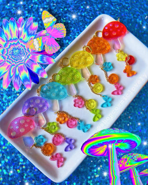 Candy Mushies Earrings