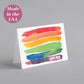 Rainbow Pride Greeting Cards, Set of 24