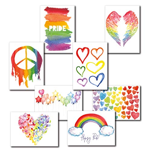 Gay Pride Greeting Cards, Set of 24
