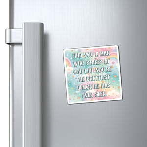 Bespattered Facade "The Perfect Man" Refrigerator Magnet