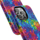 Bespattered Facade Rainbow Pixels MagSafe Tough Case