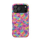 Bespattered Facade Rainbow Graffiti Hearts Impact-Resistant Case