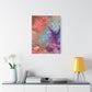 Bespattered Facade Resin Petri Macro Photograph Stretched Matte Canvas Art Prints | Multiple Sizes