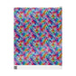 Bespattered Facade Colorful Animal Print Wrapping Paper | Three Sizes | Glossy or Matte